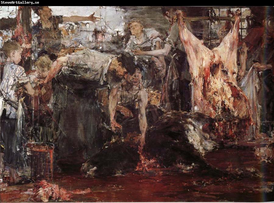 Nikolay Fechin Slaughterhouse